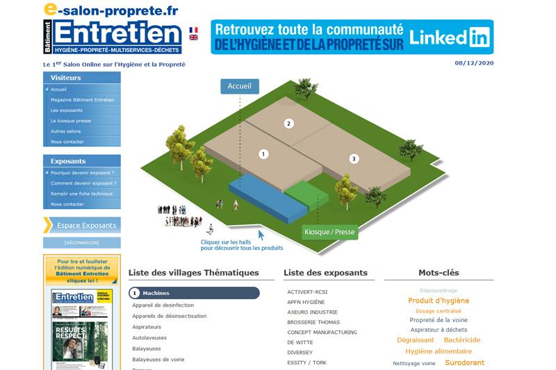 (Re)découvrez le e-salon Batiment Entretien !