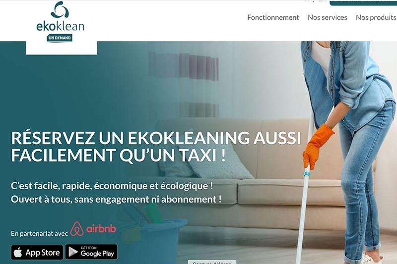 Entreprises de propreté. Ekoklean On Demand veut devenir le  « uber  du nettoyage »