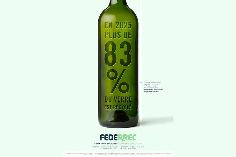 Plus de 80% du verre recyclé en France !