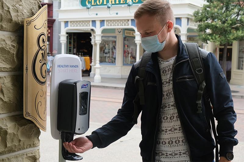 Hygiène et désinfection. Gojo et Disneyland Paris main dans la main !