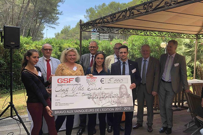 Entreprises de nettoyage. L'INHNI Pessac remporte les Tremplins GSF 2019 !