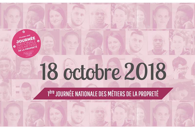 Hygiène et nettoyage. 18 octobre, journée nationale des métiers de la propreté !